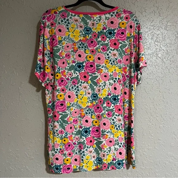 Little Sleepies Secret Garden Floral Womens Pajama Set Size XL - Picture 3 of 6